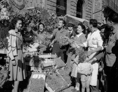 Festival de la uva en Florencia, c.1955 de Italian Photographer