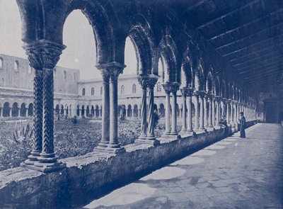 Italia: Monreale, claustro benedictino de Italian Photographer