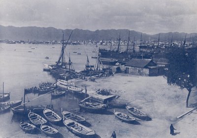 Italia: Palermo, puerto y panorama de la ciudad de Italian Photographer