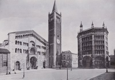 Italia: Parma, catedral y baptisterio de Italian Photographer