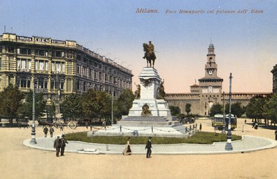 Milán, Italia, Foro Bonaparte, Palazzo Dell Eden de Italian Photographer