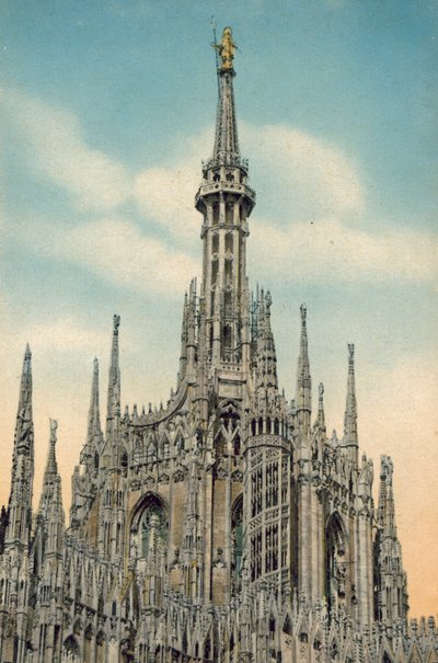 Milán / Milan: La Madonnina (foto en color) de Italian Photographer