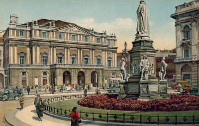 Milán / Milan: Teatro alla Scala (foto en color) de Italian Photographer