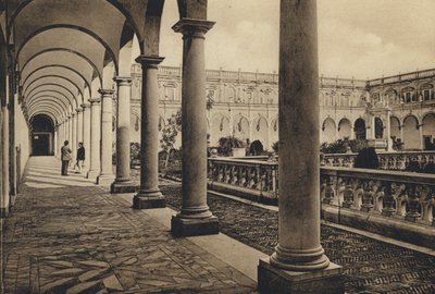 Nápoles: Chiostro Di S Martino de Italian Photographer