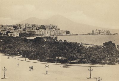 Nápoles: Panorama visto desde Mergellina de Italian Photographer