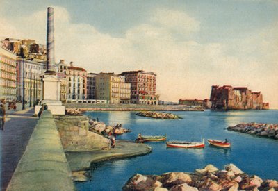 Nápoles / Napoli: Via Partenope y Castel Dell