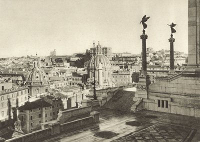 Panorama desde el Monumento a Víctor Manuel de Italian Photographer