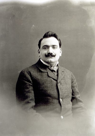 Retrato de Enrico Caruso de Italian Photographer