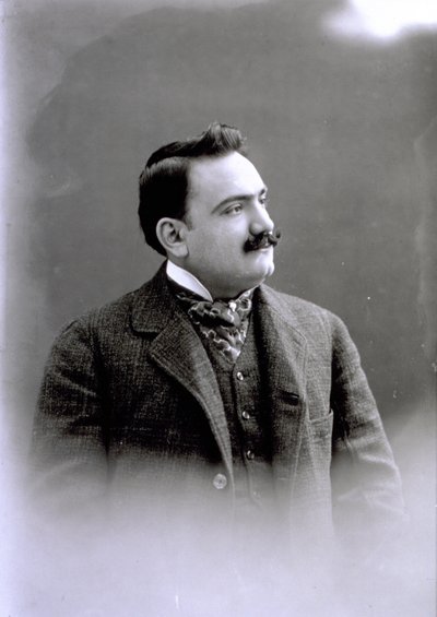 Retrato de Enrico Caruso de Italian Photographer