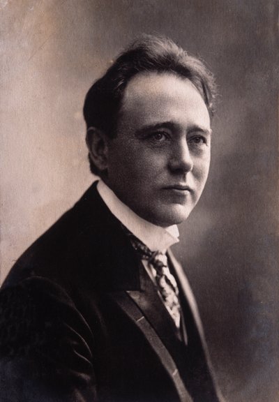 Retrato del compositor y director de orquesta austríaco Felix von Weingartner (1863-1942) de Italian Photographer