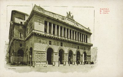 Real Teatro di San Carlo, Nápoles de Italian Photographer