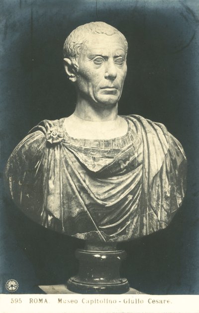 Roma, Museo Capitolino, busto, Julio César de Italian Photographer