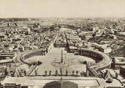 Plaza de San Pedro y Panorama de la Ciudad desde la Cúpula de Italian Photographer