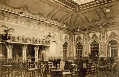 San Remo, Casino Municipal, Jardín de Invierno (foto en b/n) de Italian Photographer