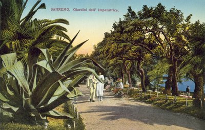 San Remo, Italia, Jardines de la Emperatriz de Italian Photographer