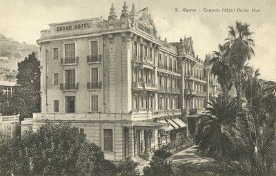 San Remo, Italia, Gran Hotel Belle Vue de Italian Photographer