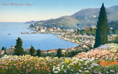 Santa Margherita Ligure, Italia (foto en color) de Italian Photographer