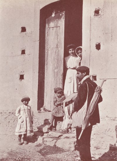 Sicilia: un músico errante (foto b/n) de Italian Photographer