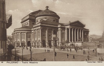 Teatro Massimo, Palermo, Sicilia de Italian Photographer