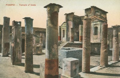 Templo de Isis, Pompeya de Italian Photographer