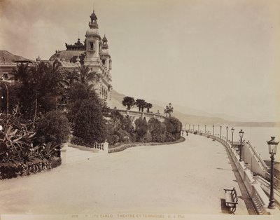 El Teatro de Montecarlo, Principado de Mónaco de Italian Photographer