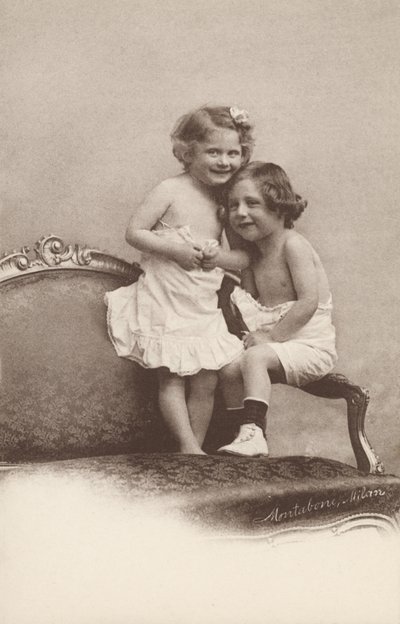 Dos niños riendo de Italian Photographer