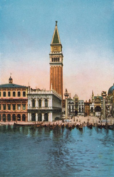 Venecia/Venecia: Piazzetta s Marco dal Mare (foto en color) de Italian Photographer