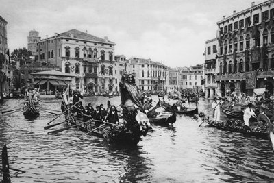 Venecia, Gran Canal en fiesta de Italian Photographer