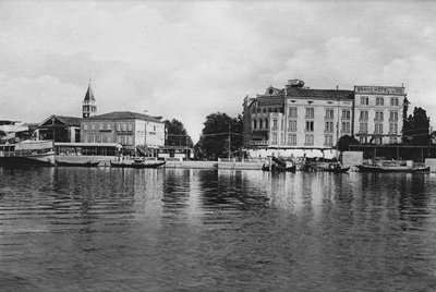 Venecia, Lido, Embarcadero y Grand Hotel Lido de Italian Photographer