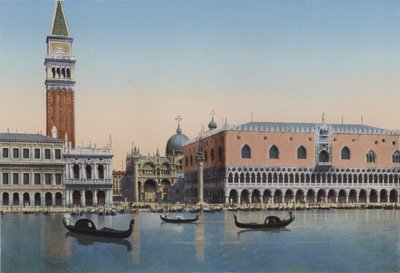 Venecia, Piazzetta San Marco y Palacio Ducal desde la Laguna de Italian Photographer
