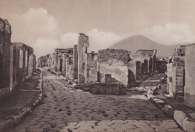 Via Consolare y Puerta de Herculano de Italian Photographer