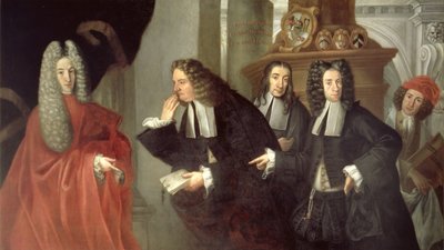 Un Juez y Tres Abogados, Escuela Veneciana de Italian School