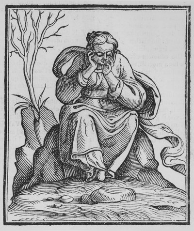 Alegoría de la melancolía de Italian School