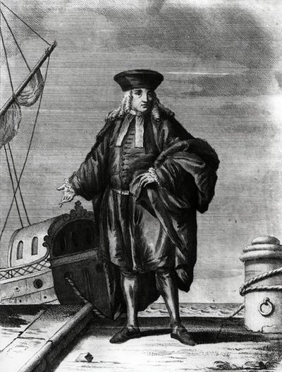 Un almirante del Arsenal Veneciano (grabado) de Italian School