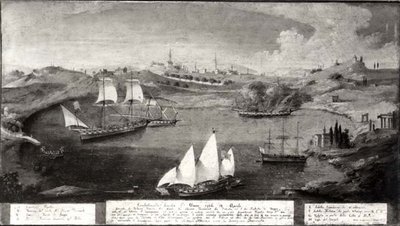 Un Incidente en la Vida del Capitán Veneciano Ivanovich da Dabrota y su Hermano Tseppo contra Piratas Turcos, Alena de Italian School