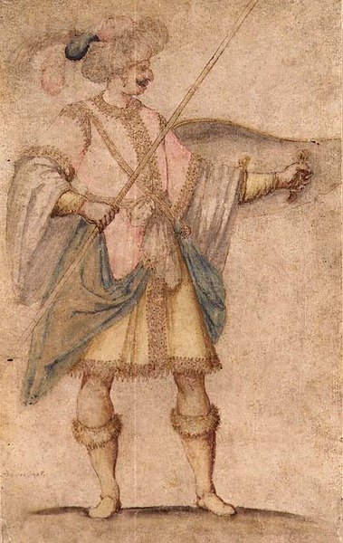 Un soldado oriental, Escuela Florentina de Italian School