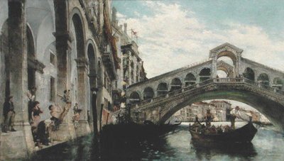 Una carga inusual, c.1890 de Italian School