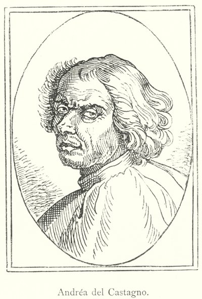 Andrea del Castagno (grabado) de Italian School