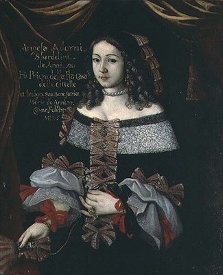 Angela Adorni, priora de la Casa Pía de las Hilanderas de Italian School