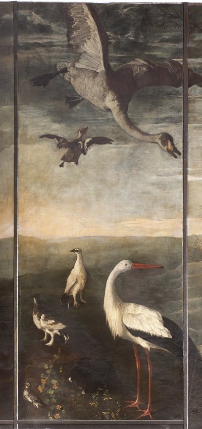 Animales, Mito de Orfeo (detalle) de Italian School