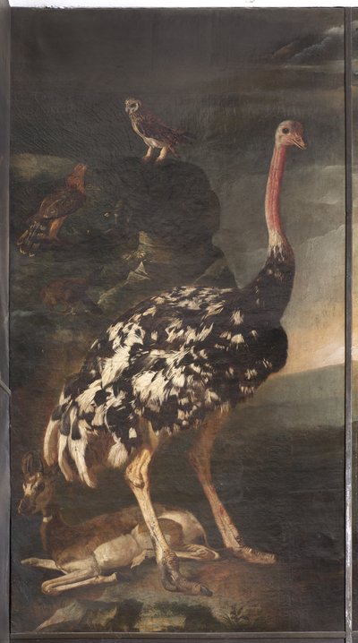Animales, Mito de Orfeo (detalle) de Italian School