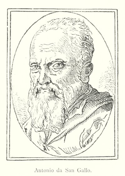 Antonio da San Gallo de Italian School