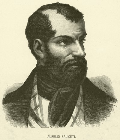 Aurelio Saliceti (grabado) de Italian School