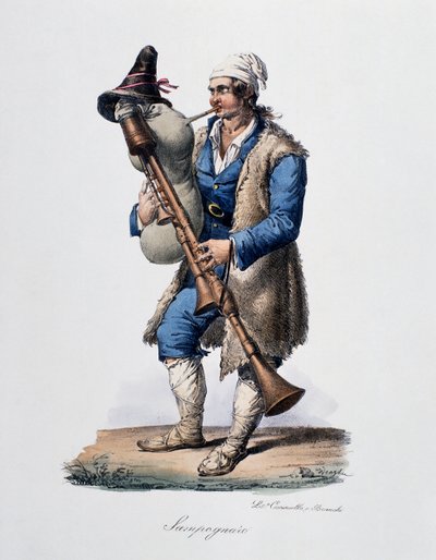 Gaitero, Italia de Italian School