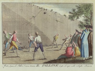 Juego de Pelota de Italian School