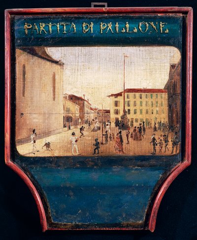 Juego de pelota, Italia de Italian School