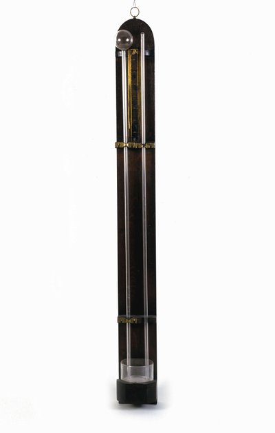 Barómetro (tubo de mercurio) de Evangelista Torricelli (1608 - 1647). Museo de Ciencia y Tecnología. Milán de Italian School