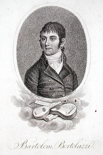 Bartolomeo Bortolozzi (n.1773) grabado por Scheffner de Italian School