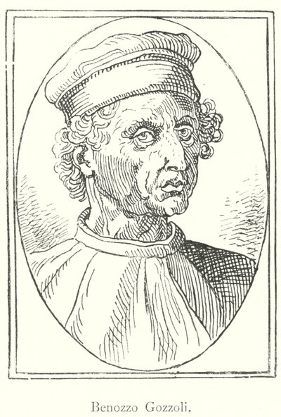 Benozzo Gozzoli (grabado) de Italian School