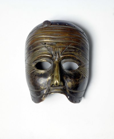 Máscara de bronce de la “Commedia dell